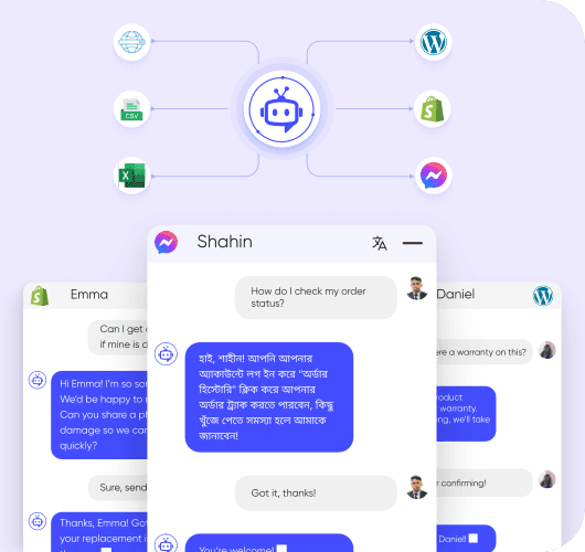 smart chatbot interface